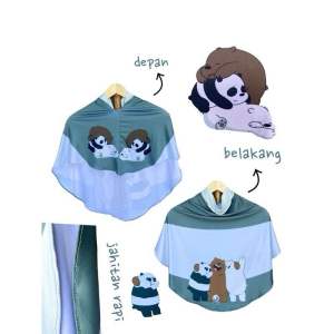 Hijab Instan Anak Motif We Ware Bear