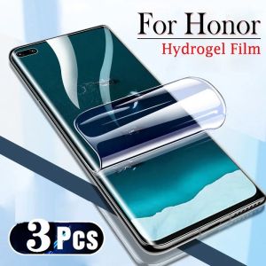 3Pcs Hydrogel Film For Honor Magic 6 Lite Pro 5 4 7 Screen Protector