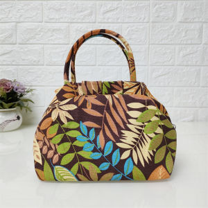 กระเป๋าผ้าใบผู้หญิงแบบลำลอง กระเป๋าใส่ของเล็ก กระเป๋าสะพายไหล่แบบอเนกประสงค์ กระเป๋าถือสำหรับคุณแม่ กระเป๋าถือแบบมีซิป