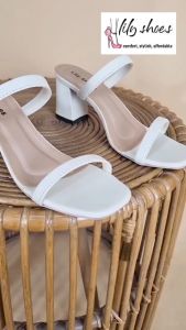 DALLEYA COLLECTION - Sofie (Sintetis) Sandal Wanita Hak Tinggi / Block Heels Casual Cantik Real Pict by lily shoes