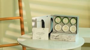 Nến Thơm Cốc Xi Măng Cao Cấp Kèm Hộp Quà Tặng Sinh Nhật Ngày Lễ Quà Lưu Niệm Trang Trí Decor