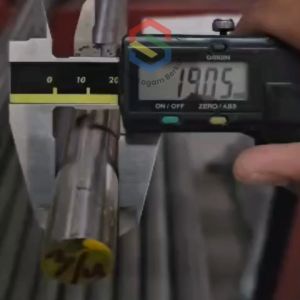 as 3/4 in (19.1mm) stainless steel 201