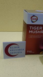 GKB Tiger Milk Mushroom 490mg Hu Ru Ling Zhi 60 Capsule GKBTMM Lung Relieve Respiratory 虎乳灵芝 Cendawan Susu Harimau GKBIO
