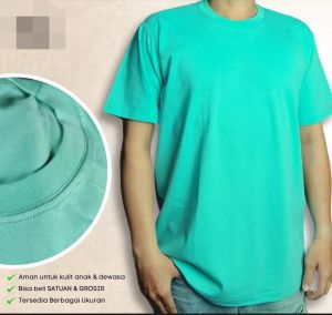 FASHION KAOS POLOS PRIA WANITA BAHAN COTTON COMBED 30S KAOS POLOS ATASAN PAKAIAN FASHION OBLONG