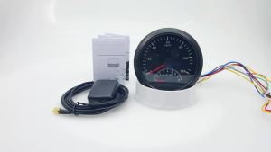 RYSJM | 85MM GPS Speedometer with 8000 RPM Meter Tachometer 120km/h Speed Meter for Car Boat Truck ATV RV Camper 9-32V + GPS Antenna