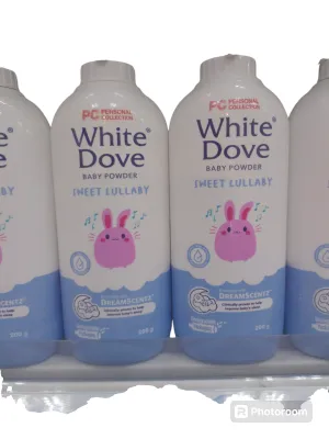 personal collection white dove baby powder sweet lullaby