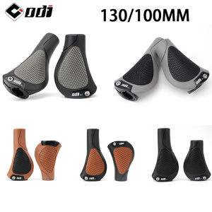 ODI Short Bike Handlebar Grips Ergonomics Non-slip MTB Grip Cover Shock Absorption Mountain Bike Handle With Plug