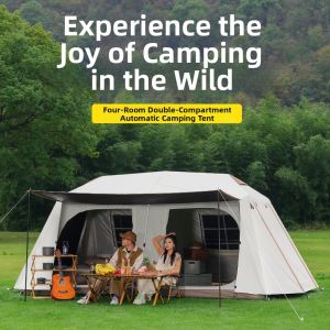 Double-layered Waterproof Heavy-duty Outdoor Camping Tent