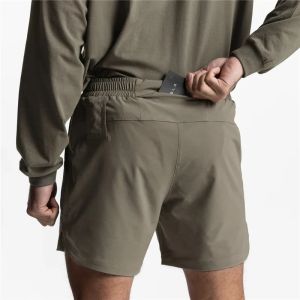 2023 Summer New Gym Jogging Exercise Shorts Mens Sports Fitness Quick-drying Multiple pockets Running Shorts Men Casual Shorts