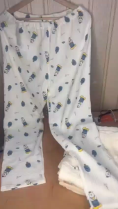 Quần pajama cho bà bầu kiểu dáng mới chất liệu cotton crepe mỏng nhẹ thích hợp mặc ở nhà mùa xuân hè thu rộng rãi cỡ lớn.