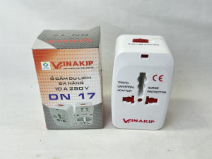 Ổ cắm điện du lịch đa năng VINAKIP DN 17
