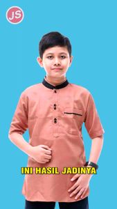 Pola Instan Koko Kurta Anak Lengan Pendek [ Pola Jamblang Studio ]