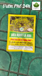 Phân Bón Siêu Rụng Lá Mai 200g – Rụng Lá Đồng Loạt Tạo Nụ Nhiều Hoa Đẹp