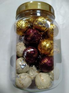 D king Bonibol 3 Combi toples isi 40 Butir besar Spesial Edition /Kemasan 1 Toples  3 warna rasa  Coklat