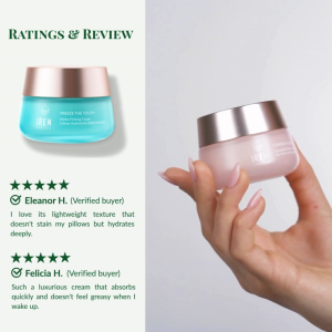 IREN Shizen FREEZE THE YOUTH Hydra Firming Cream - Anti-Aging Firming & Lifting Fine Lines