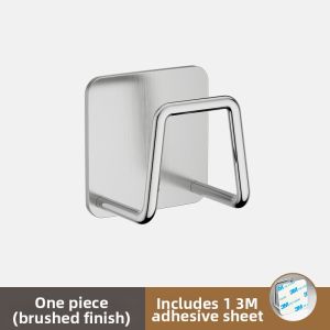 QINFEI | Adjustable Adhesive No-Drill Shower Curtain Rod