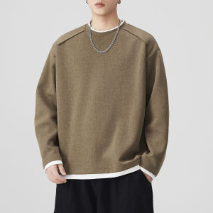 Heavy Two-in-one Long Sleeve Comfortable Mens Spring Style Clothing