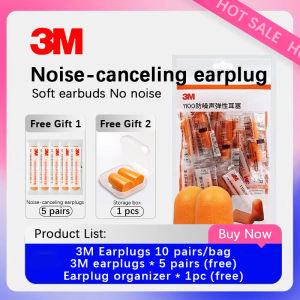 【30pcs-15pairs】3M earplugs Noise-isolating Noise Reduction Noise-proof Noise-proof Industrial Noise-proof Earplugs Sleeping.