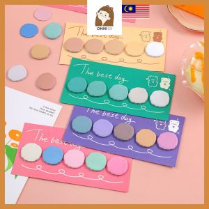 ONNI Dumpling Index Sticker 150pcs Colorful Sticky Notes Bookmark Label Sticker Sorting Label Office Stationery