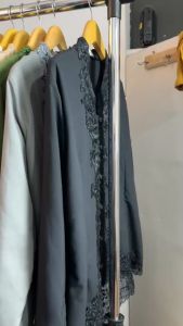 Kebaya Encim Modern Bordir Premium Lengan Panjang Bahan Katun