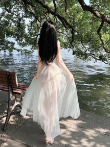 CHANGTONG | Flattering Waist-Slimming Elegant Summer Dress