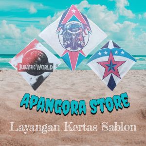 Layang Layang Kertas 20pcs mainan anak outdor layangan terbaru