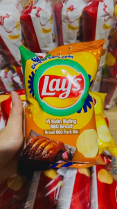 Lốc 10 Gói Snack Khoai Tây Lays Đủ Vị Gói 31g