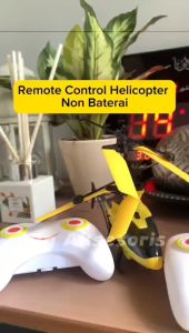 Mainan Anak SNI HELIKOPTER Remote Control Terbang dengan Sensor