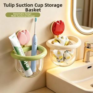 Suction Storage Rack Bathroom