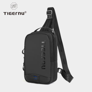 Túi Đeo Ngực Nam Tigernu Phong Cách Giản Dị Túi Đeo Vai iPad 97 Inch Túi Đeo Chéo Nam Mini Trọng Lượng Nhẹ Có Dây Kéo Và Họa Tiết Ngụy Trang