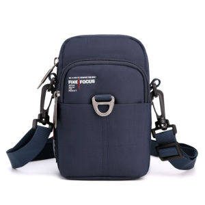 Aotian Mini Crossbody Phone Bag Multifunctional Casual Summer Autumn Fashion Mens Small Bag Oxford Cloth Zipper