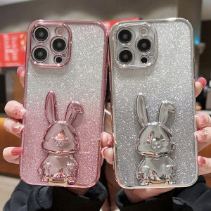 Phone Case for Samsung Galaxy S25 FE Ultra Edge S25+ S24 S23 S21 FE with Holder Cute Kitten Makeup Mirror Design Rubber Soft Casing for SamsungS25fe for Girl Cover Case