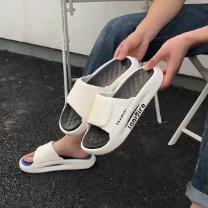 ชุดรองเท้าแตะสำหรับผู้ชาย เรียกว่า SINRANSINYA รองเท้าแตะผู้ชาย รองเท้าแตะแฟชั่นลำลองกันลื่น สีดวง สวมใส่ ส้นตึก ผู้ชาย มีความสะดวกสบายในการสวมใส่ส้นตึก