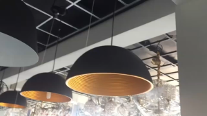 โคมไฟห้อยอลูเนียม 40cm.