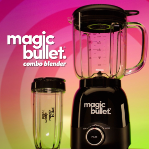 magic bullet® Combo Blender – Full-Sized Blender & Personal Smoothie Maker Set