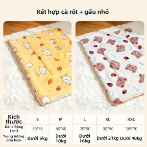7o | Đệm Ngủ Cho Thú Cưng Dùng Quanh Năm và Giữ Ấm