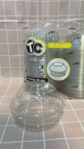 กล่องใส ทรงกลม TC - R3 (PET)  จำนวน 50 ชิ้น ขนาด ศูนย์กลาง 10.3 สูง 7.2 cm กล่องใส่ของทรงกลม กล่องทรงกลม กล่องใส่ของทรงกลมพลาสติก - Lazada