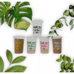 cup motif thank you 12oz datar