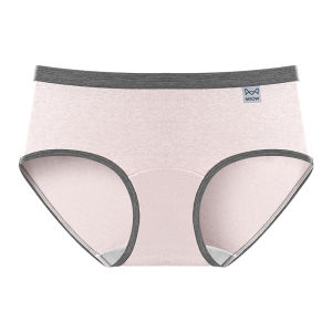 miiow | Pure Cotton Antibacterial Triangle Underwear Womens Seamless Mid-Waist Briefs Youth Fashion Spring 2025 MiiOW Cat Person