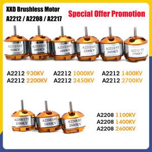 1pc/Lot XXD A2212/A2208/A2217 930KV 1000KV 1100KV 1400KV 2200KV 2450KV 2700KV For Rc Aircraft Plane Multi-Copter Brushless Motor