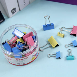 Colorful Long Tail Clip Metal Office Supplies Cute Business Receipt Binder Clips Paper Clips Binding Clips Fastener Clips