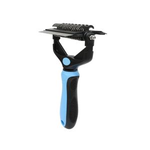 XMSJ | 3 In 1 Pet Deshedding Brush Dog Hair Remover Undercoat Dematting Comb Long Hair Cat Dematting Rake Dogs Grooming Shedding Tools