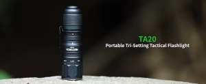 FL019 NEXTORCH TA20 Flashlight 1000 Lumens Tactical Flashlights 7 Modes EDC Mini Flashlight