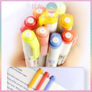 HOTIS 25 MÀU - Bút highlight 2 đầu Meililiner dùng để ghi chú viết tiêu đề vẽ tranh