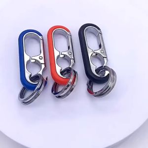 MATTEO พวงกุญแจตะขอ คาราบิเนอร์ สเตนเลส คุณภาพสูง สําหรับผู้ชาย ปีนเขา กลางแจ้ง keychain for men outdoor climbing No. 3542