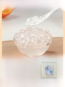 Original Flavor Crispy Bubble Tea Pearls Special Raw Materials for Tea Shops Ready to Use Pearl Size 500g Bag from Guangdong