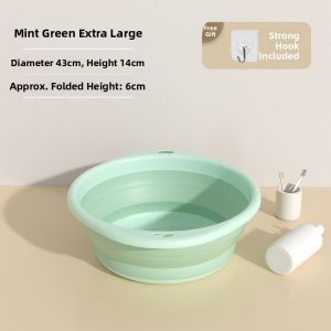 Foldable Portable Face Basin for Students