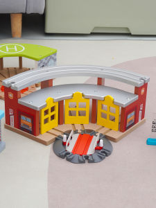 Wooden Train Track Toy Tunnel Garage Brio Mitu Shape Children Assembly Toy High Quality Chinese Manufacturer Universal Gender