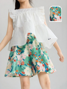 Ask Junior | Children Summer New Style Skirt-like Shorts