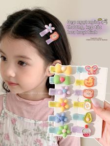 PINK EMPRESS | Kẹp Tóc Dành Cho Bé Gái Có Hình Hoa Truyện Tranh Kẹp Băng Đô Không Hại Tóc